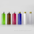 Aluminum cap round empty skincare serum bottles